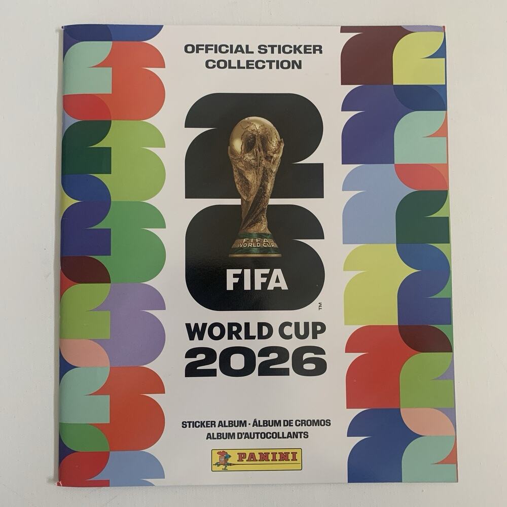 FIFA World Cup 2026 Official Panini Sticker Collection Book Paperback